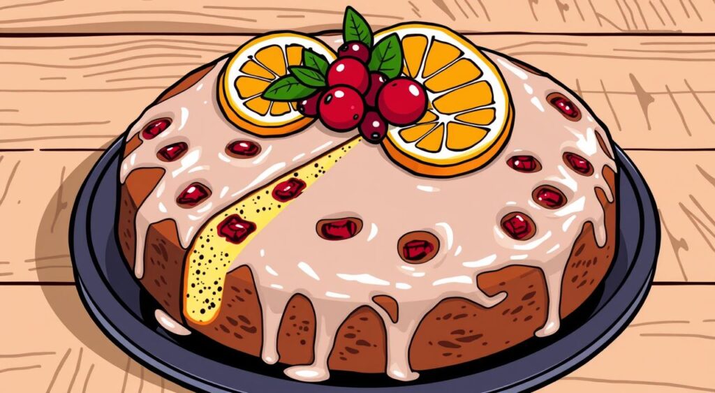 Cranberry-Orange Olive Oil Cake image