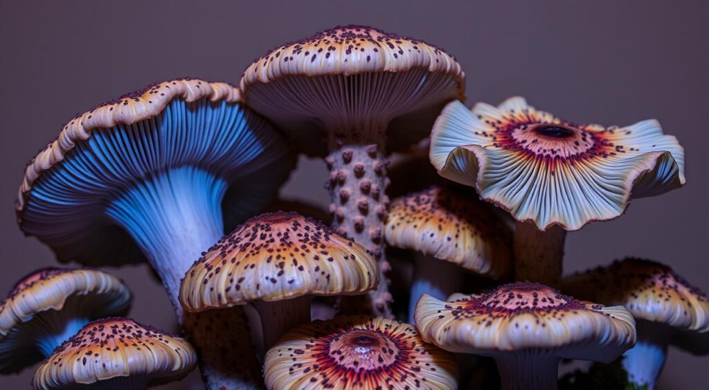 Image of UV-treated mushrooms