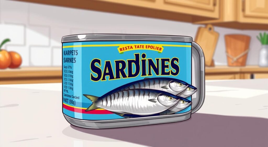 Image of canned sardines