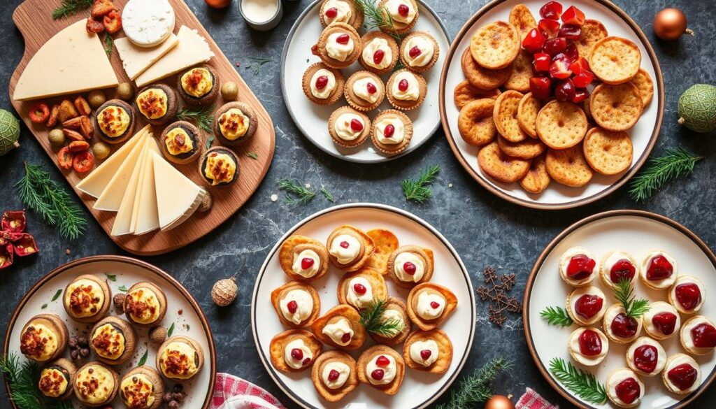 Quick and easy Christmas appetizers and dishes