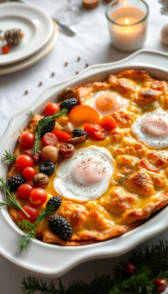 Image of a delicious holiday breakfast bake