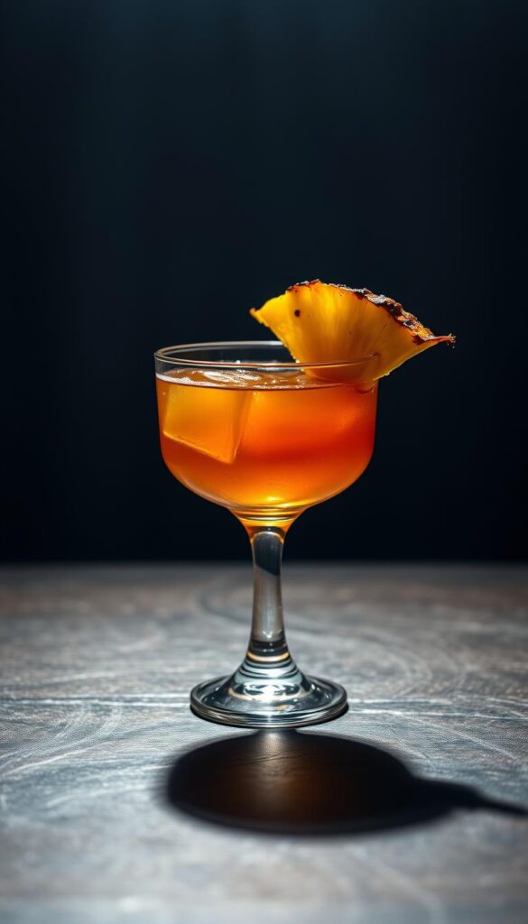 charred pineapple cocktail recipe